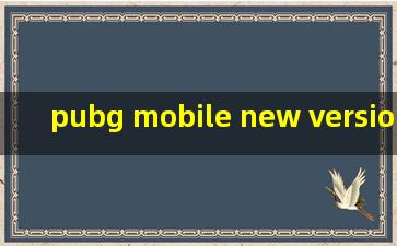 pubg mobile new version download